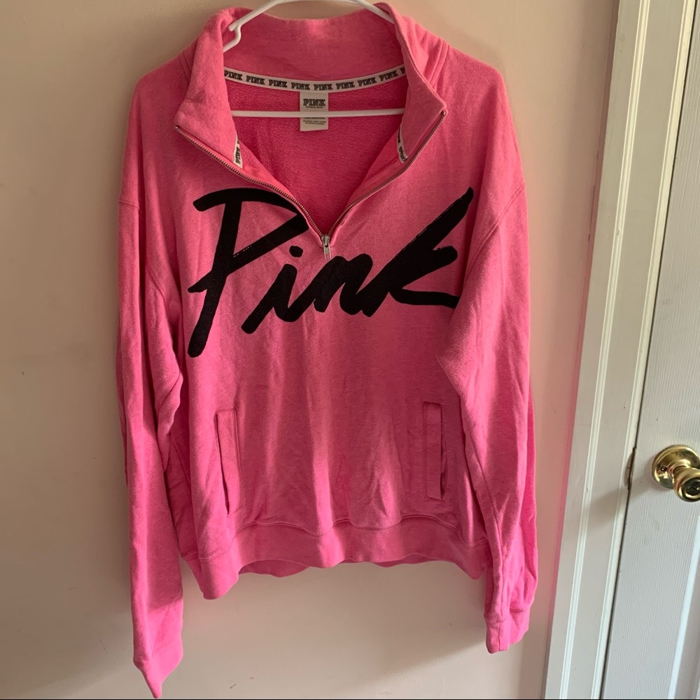 PINK by Victoria’s Secret 3/4 zip sweatshirt